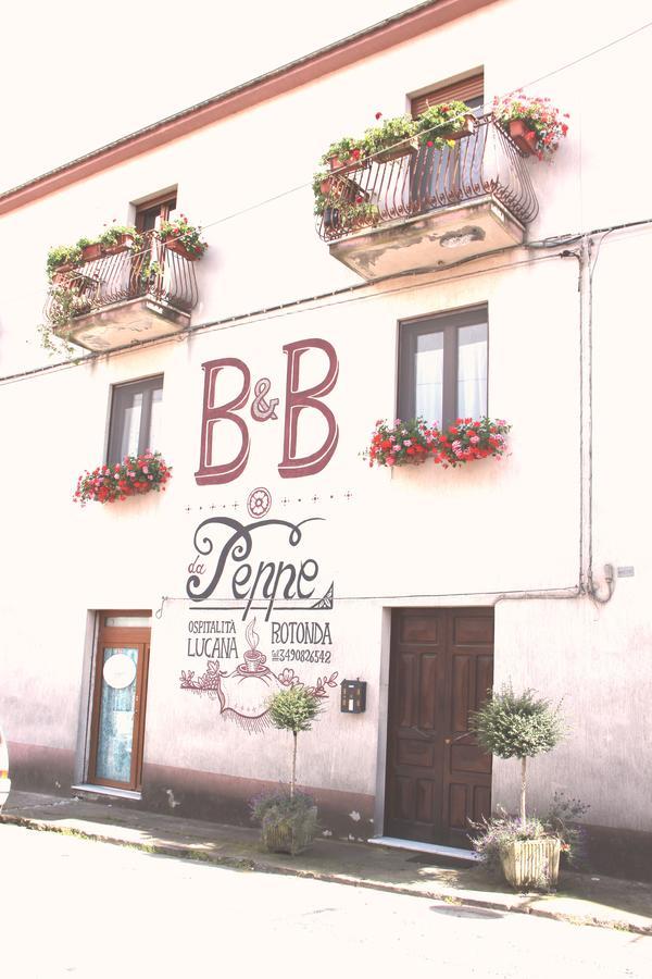 B&B Da Peppe Rotonda Kültér fotó